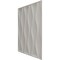 Ekena Millwork 19 5/8in. W x 19 5/8in. H Ariel EnduraWall Decorative 3D Wall Panel Covers 2.67 Sq. Ft. WP20X20AICCH - alternate 6